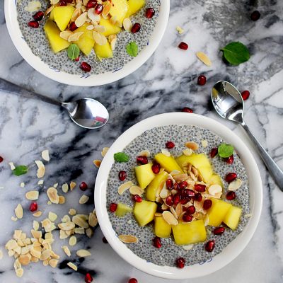 Mango and Chia Seed Pudding