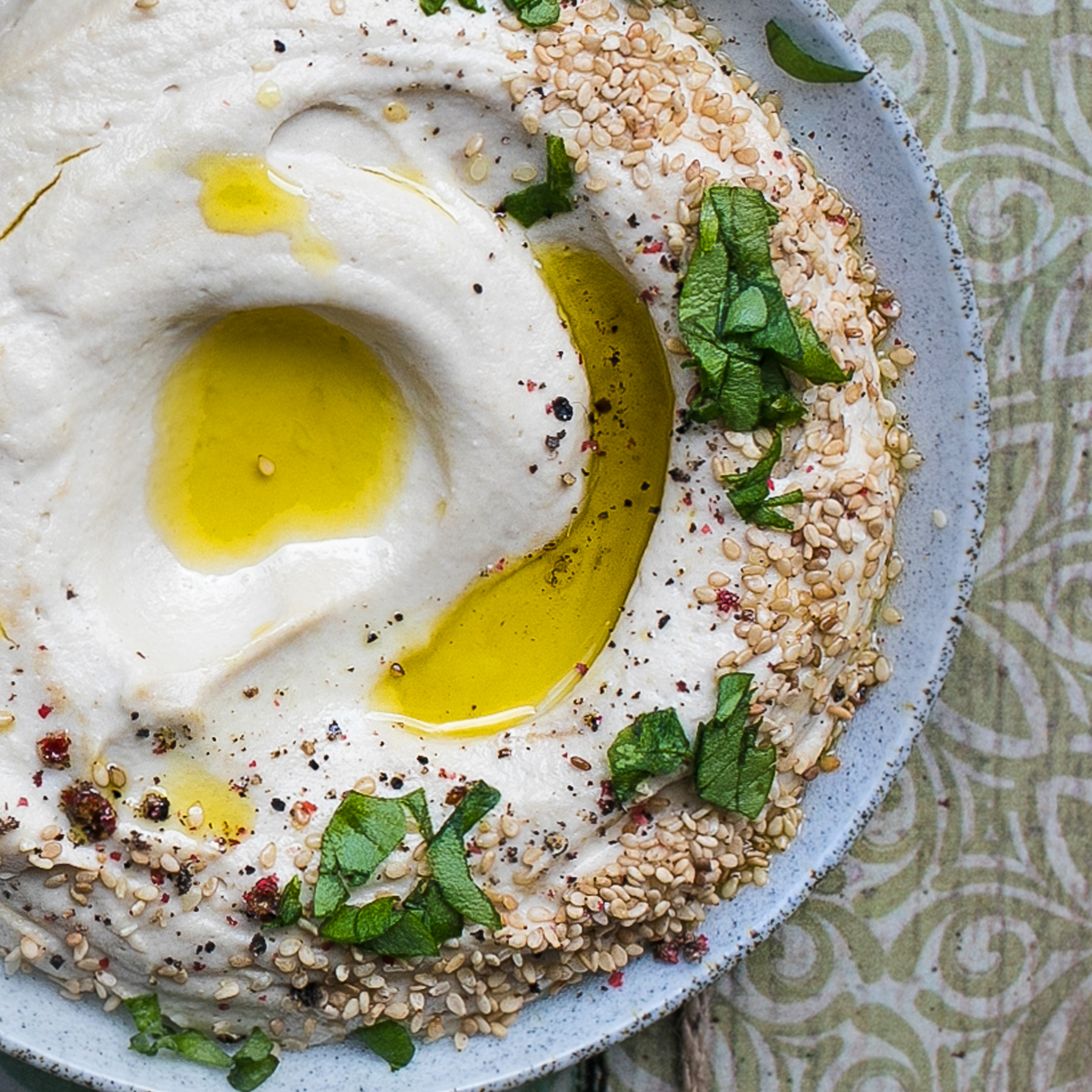 Cauliflower Hummus Free Vegan Meal Planning Veahero