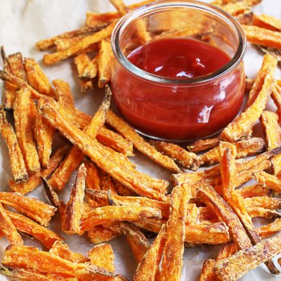 crispy sweet potato fries