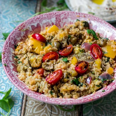 Mediterranean Quinoa Salad