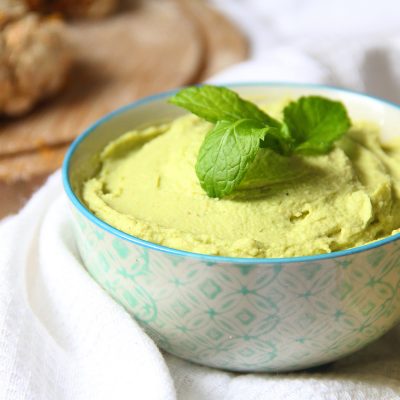 Mint and Avocado Hummus