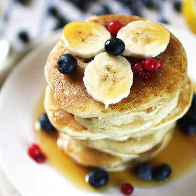 Quick Dairy Free Pancakes