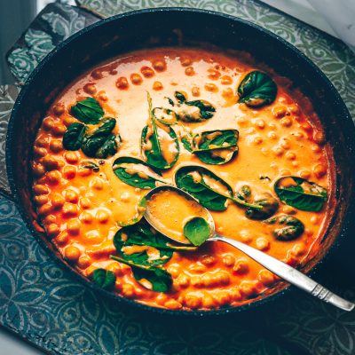 Red Thai Chickpea Curry