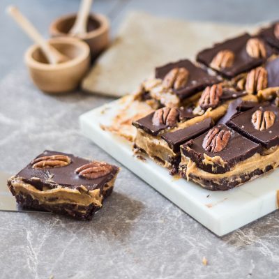 Gluten Free Caramel Brownies