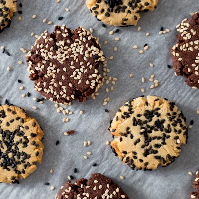 Tahini Cookies Two Ways