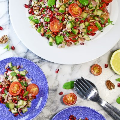 Cherry Tomato and Pomegranate Salad