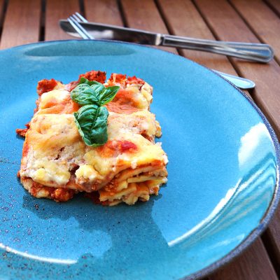 Homemade Vegan Lasagne