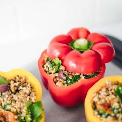 Mediterranean Stuffed Peppers