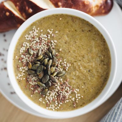 Broccoli and Chickpea Soup