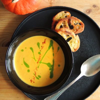 Hokkaido Pumpkin and Potato Soup