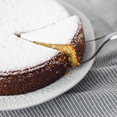 Vegan Coconut Polenta Cake