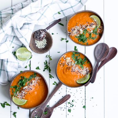 Coconut and Carrot Curry Soup