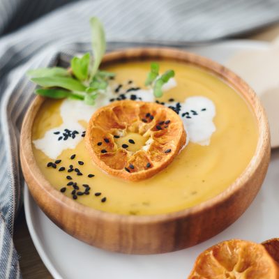 Orange and Sweet Potato Soup